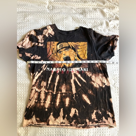 Bleach Dyed/Naruto/T-Shirt/Size L - Picture 9 of 11